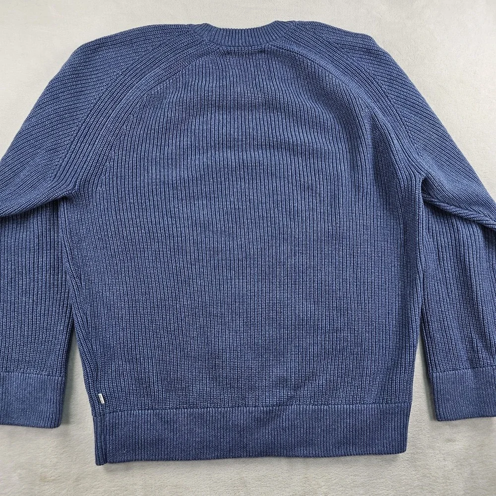 NN.07 Sweater Pullover Mens XL Relaxed Fit Quiet Luxury Minimalist Knit Chunky